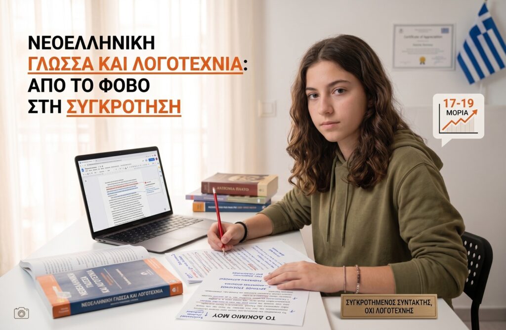 μαθητρια κανει ιδιαιτερα εκθεσης